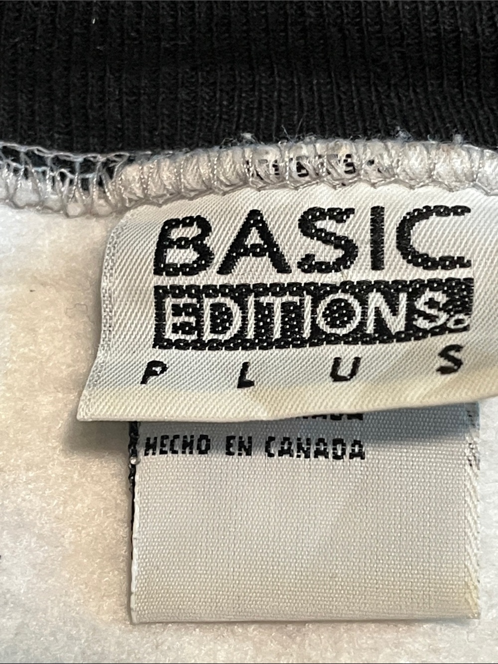 Basic edition plus - vintage Halloween teddy bear sweatshirt 3X - Picture 8 of 11